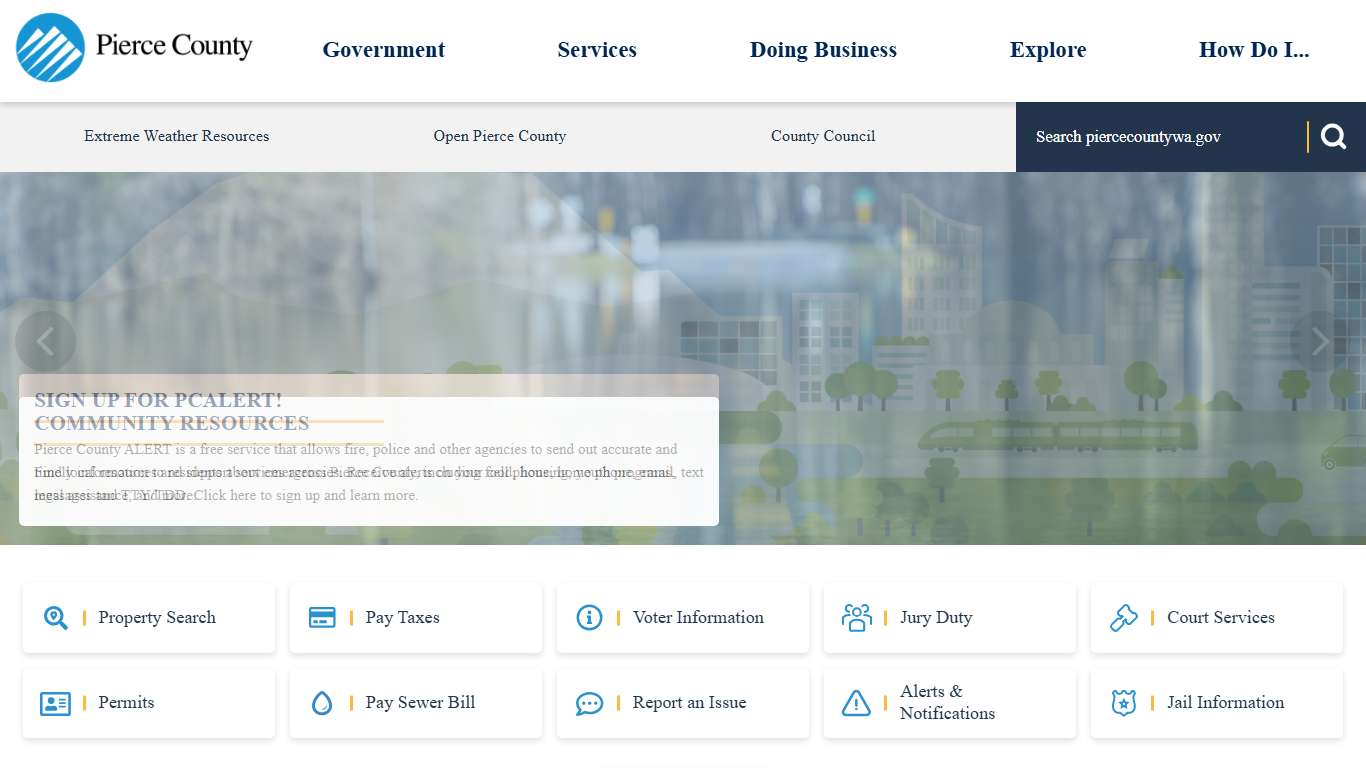 Pierce County, WA - Official Website | Official Website