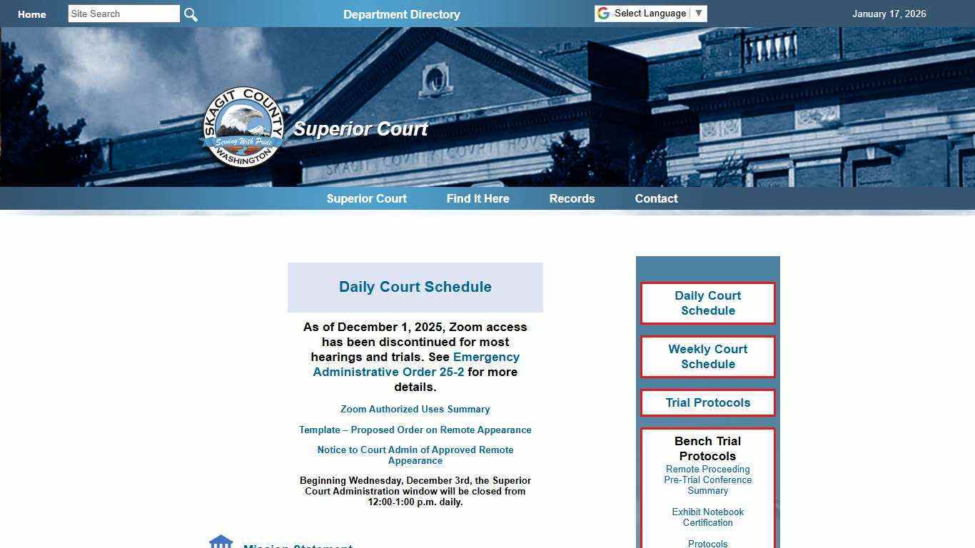 Skagit County Superior Court